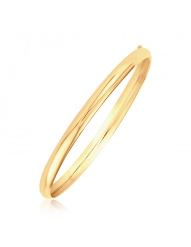 Classic Bangle in 14k Yellow Gold (5.0mm) Comparez plus de prix