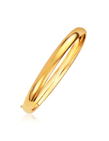 Classic Bangle in 14k Yellow Gold (6.0mm) en stock