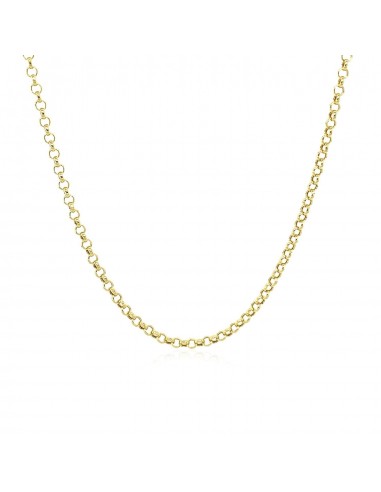 14k Yellow Gold Rolo Chain 1.9mm livraison gratuite