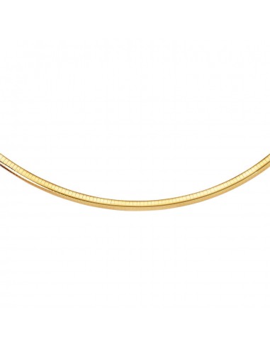 6.0 mm 14k Yellow Gold Classic Omega Bracelet de votre